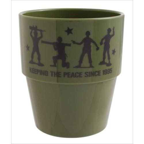 スタッキングタンブラー プラカップ トイストーリー ディズニー グリーンアーミーメン ヤクセル 250ml Yks 雑貨 アートの通販店 ベルコモン 通販 Yahoo ショッピング