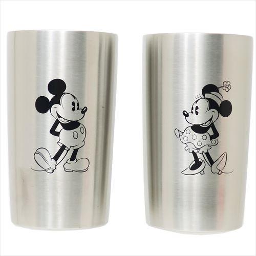 真空ステンレスタンブラー ペアギフトセット 保温保冷コップ ディズニー ミッキー ミニー ヤクセル 300ml 2個 Yks 雑貨 アートの通販店 ベルコモン 通販 Yahoo ショッピング