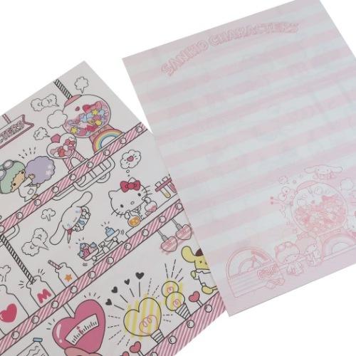 手紙セット レターセット サンリオキャラクターズ サンリオ かわいいlab 山野紙業 Yms 雑貨 アートの通販店 ベルコモン 通販 Yahoo ショッピング