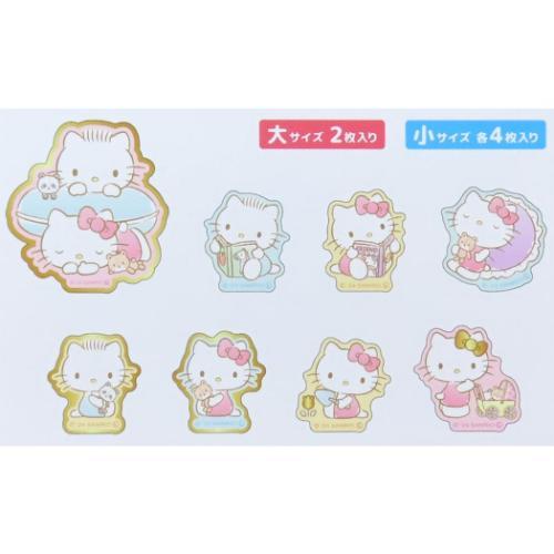 ハローキティ シールパック 56枚 フレークシール FL-7 ハローキティ シールパック 56枚 フレークシール FL-7 ハロー