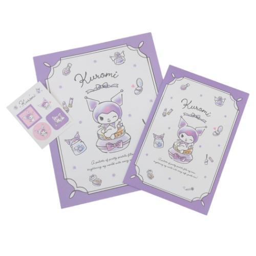 手紙セット レターセット 水彩コスメ クロミ サンリオ 山野紙業 便箋