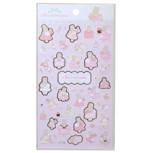 シールシート 箔押し キャラクターシール マロンクリーム プチマロン