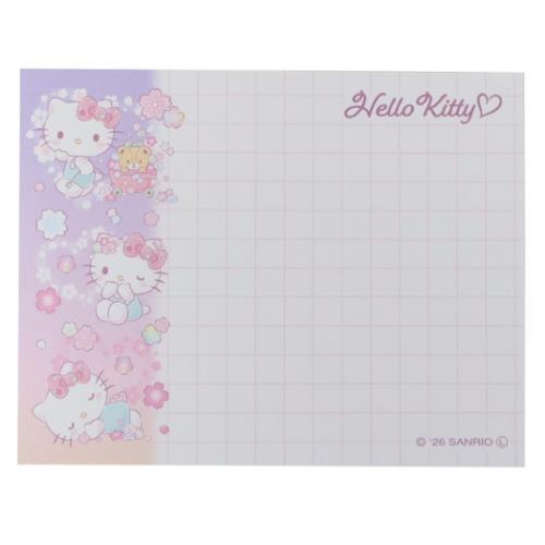 ハローキティ♡メモ帳♡レア♡さくら サンリオ オリジナル ミニメモ メモ帳 ハローキティ さくらマジック サンリオ 山野紙業 爆買