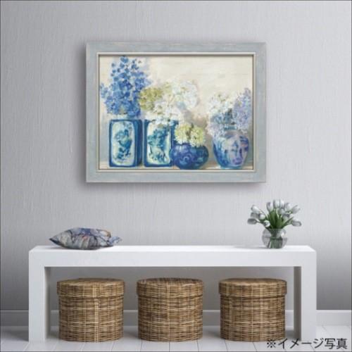 マントル 静物画 キャロル・ローワン CR-15021 ユーパワー 68x53cm ギフト 絵画 フラワーアート 【ヘレボラス】