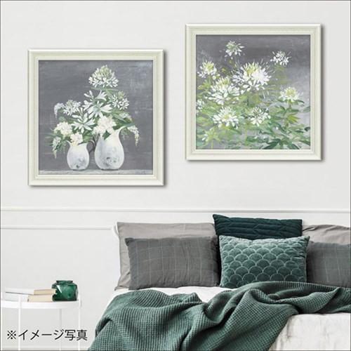 フラワーアート ジュリア プリントン レイト サマー ブーケ ユーパワー 57.5x57.5cm 【栗谷川】 額付き ポスター