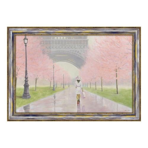 マルコ・ファビアーノ絵画「足付きのバスタブ」　新品・未使用　送料無料 Marco Fabiano 額付き ポスター マルコファビアノ プランタン パリ1
