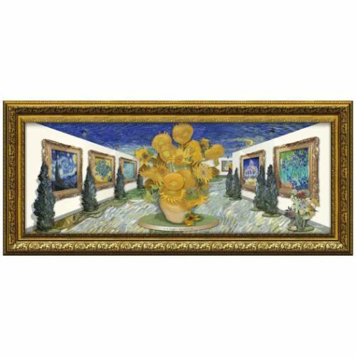 名画 オマージュアート Mサイズ 白石 創多 ゴッホのアート