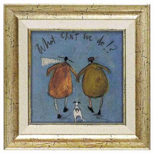 額付きポスター Sam Toft どうすりゃいいんだ！？ サムトフト 爆買