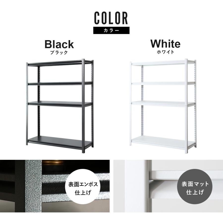 DORIS スチールラック メタルラック 収納ラック 収納 棚 可動棚 120