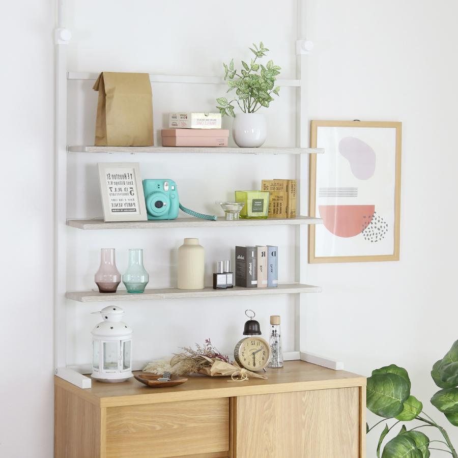 DORIS（ドリス） 突っ張りラック 突っ張り棚 壁面収納 突っ張り棒収納