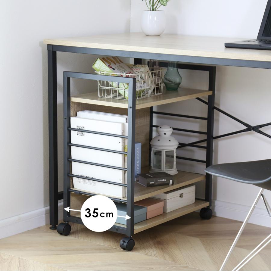 DORIS（ドリス） デスク下収納 サイドワゴン ワゴン コンパクト デスク