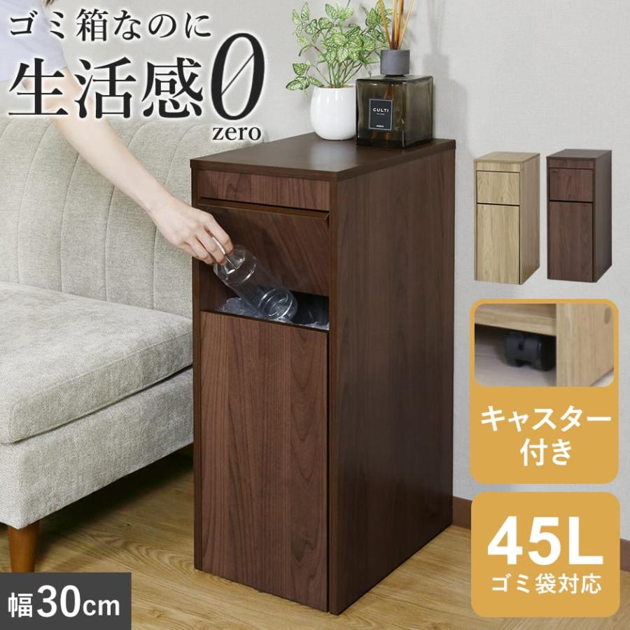 DORIS（ドリス） ゴミ箱 45リットル スリム キッチン リビング 蓋付き