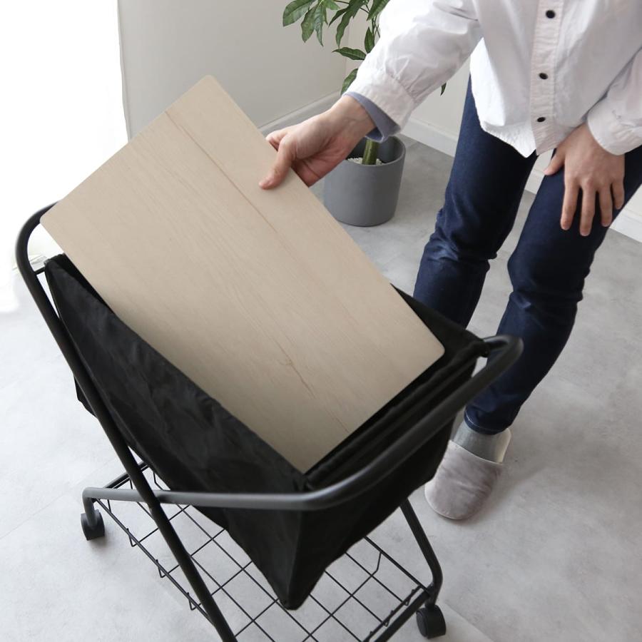 DORIS（ドリス） バスケットワゴン ワゴン 収納 幅35 奥行54