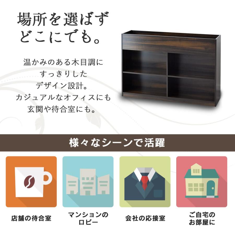 収納 プランター プランターボックス ボックス 収納ラック 間仕切り オフィス 応接室 観葉植物 ボタニカ120cm 北欧 ドリス | DORIS | 07