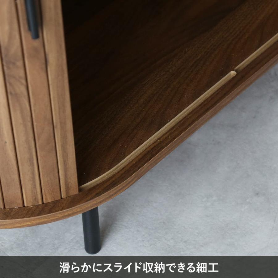 DORIS（ドリス） サイドボード 蛇腹 キャビネット 幅80 高さ80 収納棚