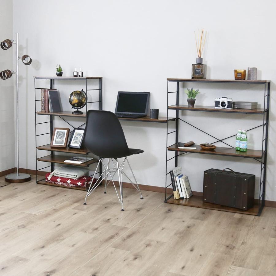 棚 ラック オープンラック 収納ラック オープンシェルフ コンパクト 収納棚 幅80cm 5段 可動棚 高さ調整 キッチン スリム ミント80cm | DORIS | 11