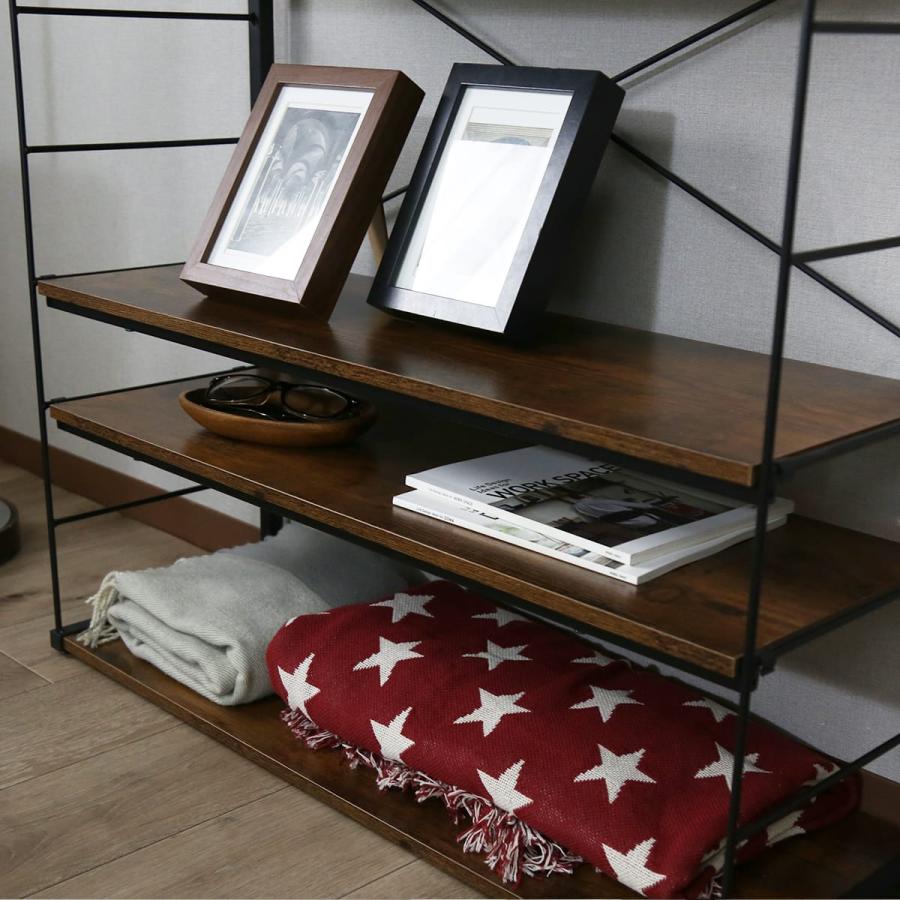 棚 ラック オープンラック 収納ラック オープンシェルフ コンパクト 収納棚 幅80cm 5段 可動棚 高さ調整 キッチン スリム ミント80cm | DORIS | 07