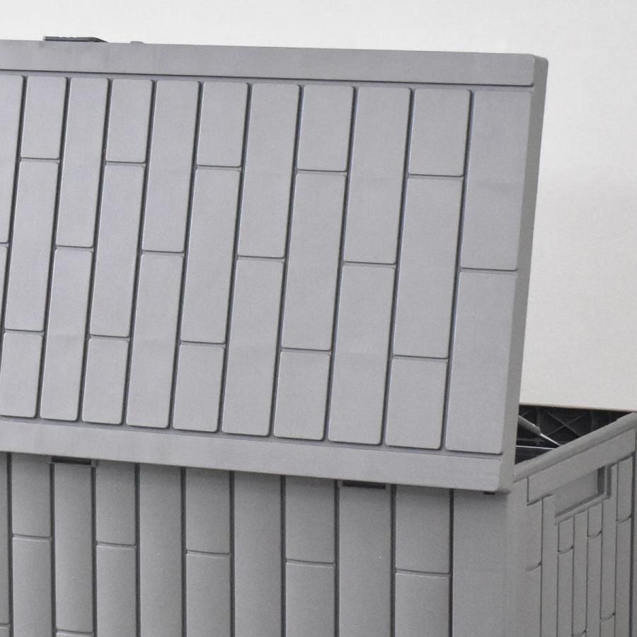 コンテナボックス 収納ボックス 屋外 大容量 蓋付き 物置 ベンチ 座れる 110L 225L 300L 380L 454L ゴミ収集ボックス 収納コンテナ ペイル ドリス 新生活_9