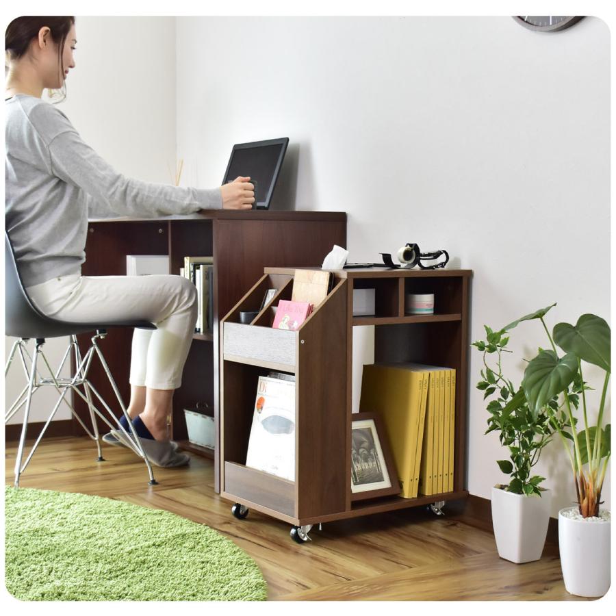 DORIS（ドリス） 収納ラック キャスター付き ベッドサイドテーブル