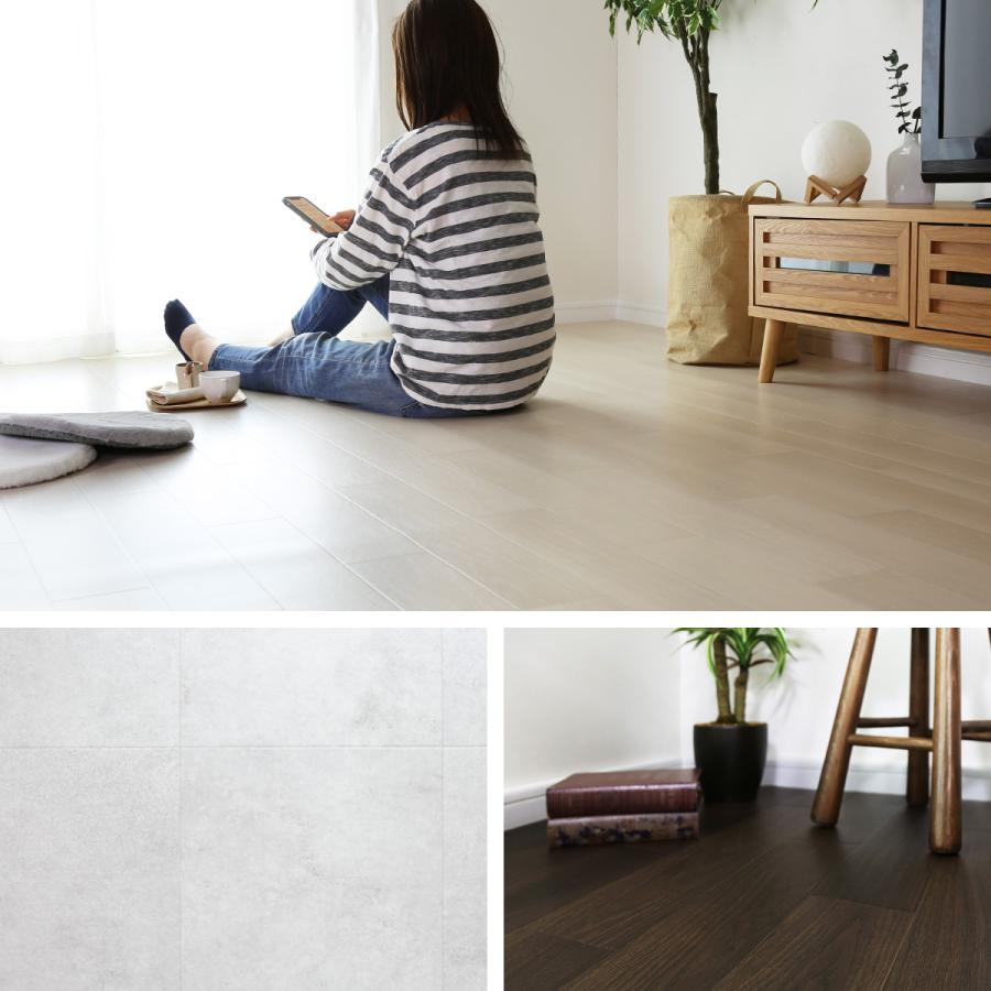 クッションフロア 床材 6畳 クッションシート 模様替え カーペット 床 フローリング 木目 DIY リメイク 敷くだけ クッションフロア江戸間6畳用 | DORIS | 02