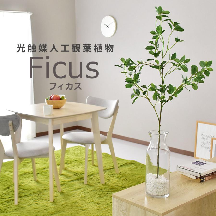 観葉植物 光触媒 フェイクグリーン 造花 人工 インテリア フィカス インテリア家具 おすすめ おしゃれ 北欧 プレゼント 安い Dr Ficusglass Velle 通販 Yahoo ショッピング