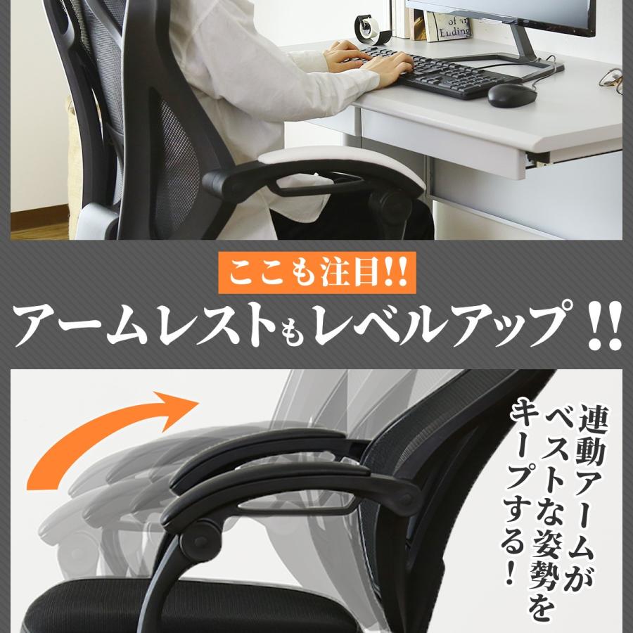 DORIS（ドリス） オフィスチェア メッシュ ハイバック 椅子 イス