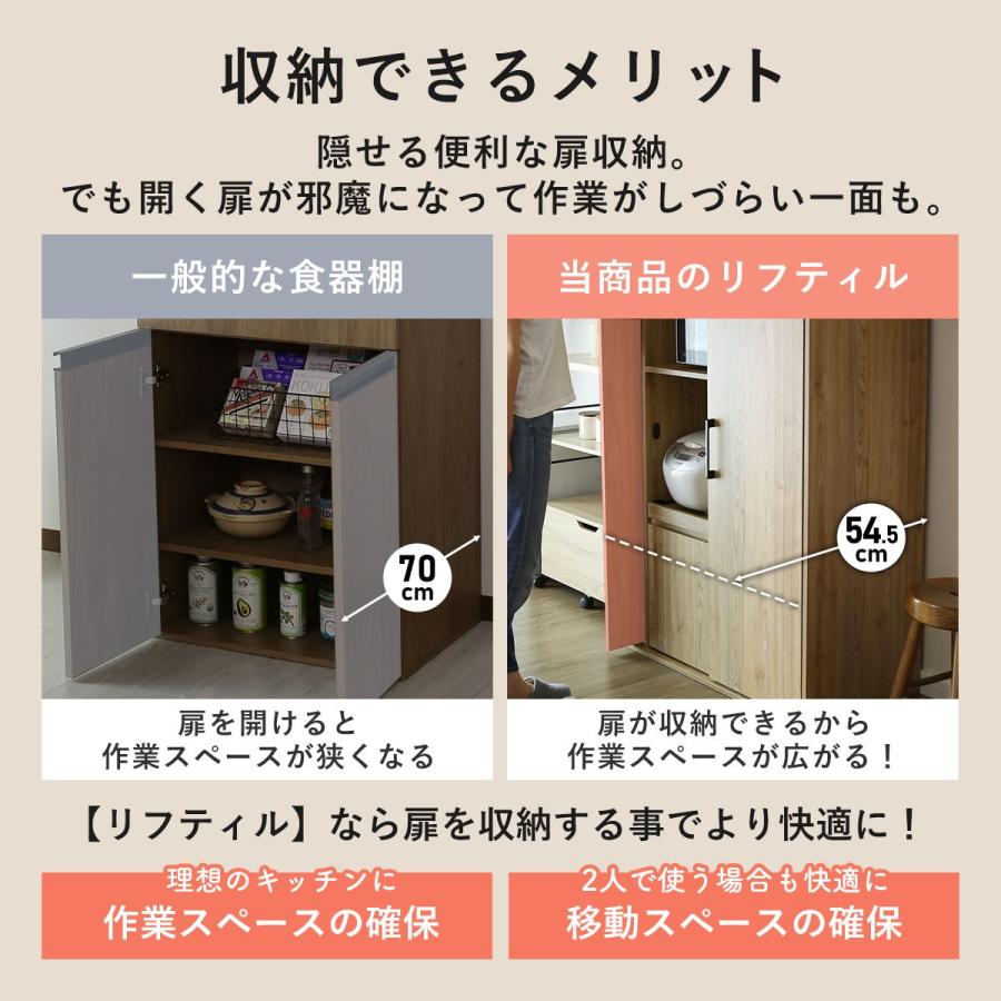 DORIS キッチン 食器棚 高級機能付き コンパクト食器棚開閉式 DORIS キッチン 食器棚 高級機能付き コンパクト食器棚開閉式