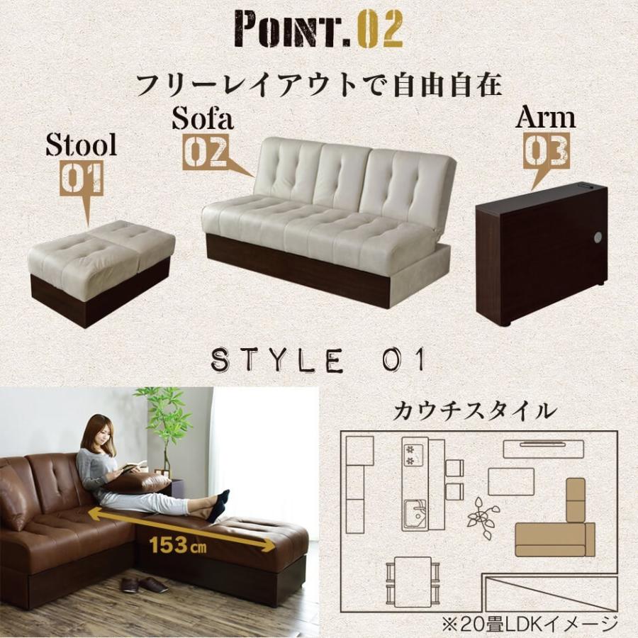 DORIS（ドリス） ソファー 3人掛け ソファ レザー モダン ヴィンテージ