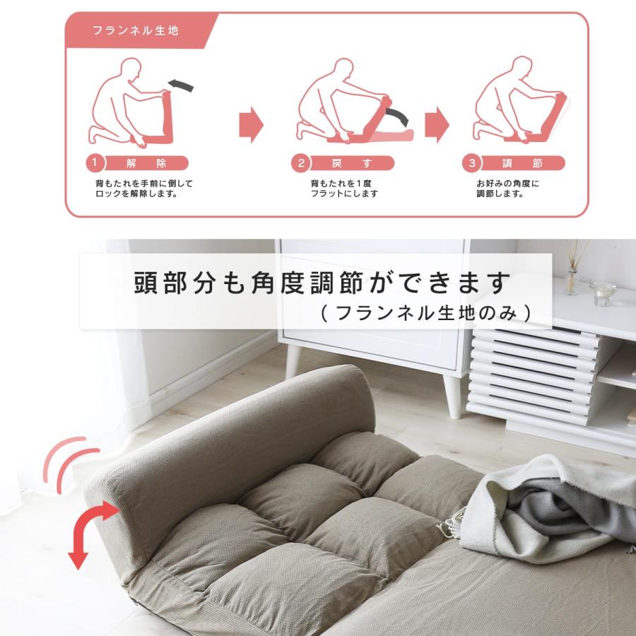 DORIS（ドリス） 座椅子 コンパクト リクライニング フロアチェア 座