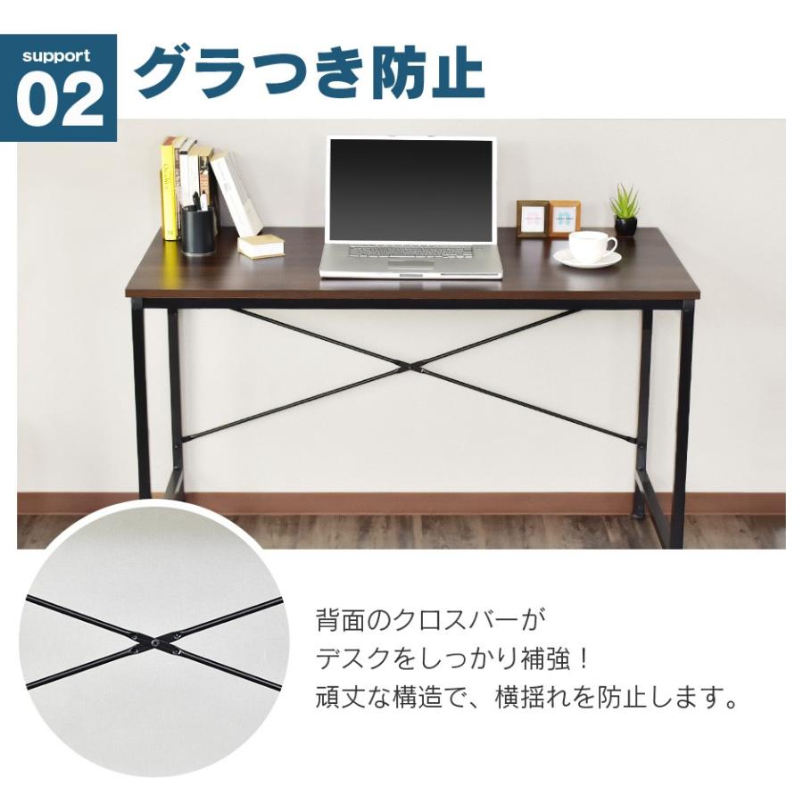 デスク ゲーミング シンプル ワークデスク パソコンデスク オフィスデスク oaデスク 書斎 デスク パソコン ステップメラミン 北欧 ドリス | DORIS | 11