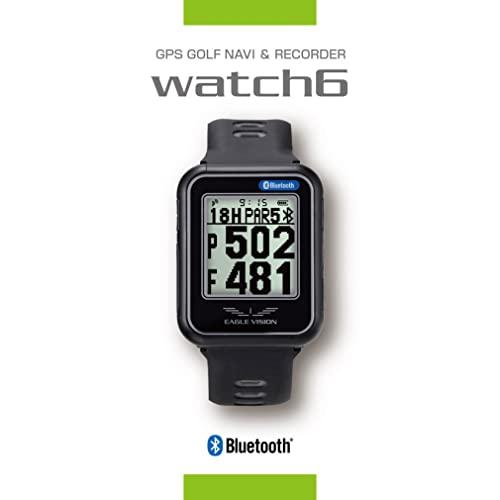 アサヒゴルフ EAGLE VISION watch6 ブラック 