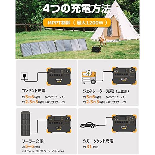 匿名配送 Pecron E3000 ポータブル電源 大容量 蓄電池 3108Wh /863000mAh ポータブルバッテリー AC高出力2000W(瞬間最大4 【2907098616】(105768円)