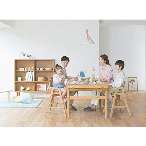 【正規販売店】 大和屋 キトコ キッズダインニングチェア ナチュラルフレーム アイボリー 3歳からのダイニングチェア 【B2183140023】(13816円)