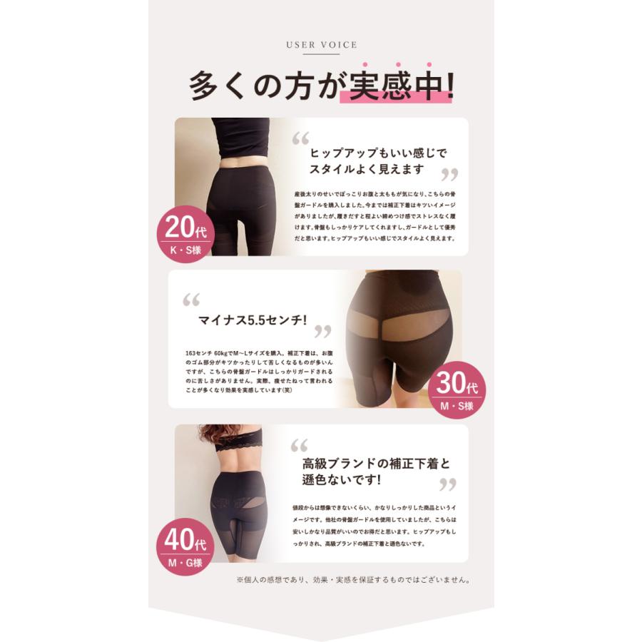 ~5/12★30%OFF★PIQUE FIT 骨盤 ガードル ガードル 骨盤ケア 骨盤補正 ぽっこりお腹 ヒップアップ 太もも 産後 ガードル 着圧 補正下着 補正ショーツ｜velus-official｜04