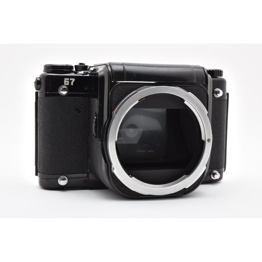 ペンタックス Pentax 後期 67 6x7 ミラーアップ バケペン 2541 ペンタックス ◇◇ 完動美品 Pentax 後期 67 6x7 ミラーアップ