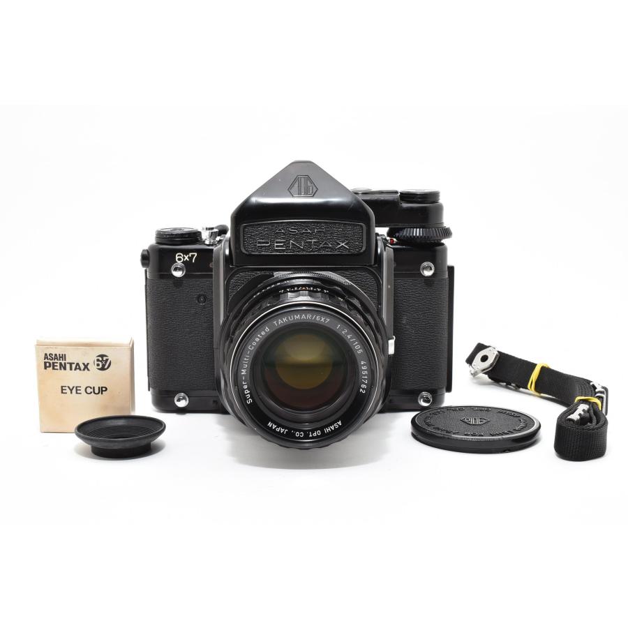 完動品 ペンタックス 67 TTL 後期型 + 105 2.4 完動品 ペンタックス 67