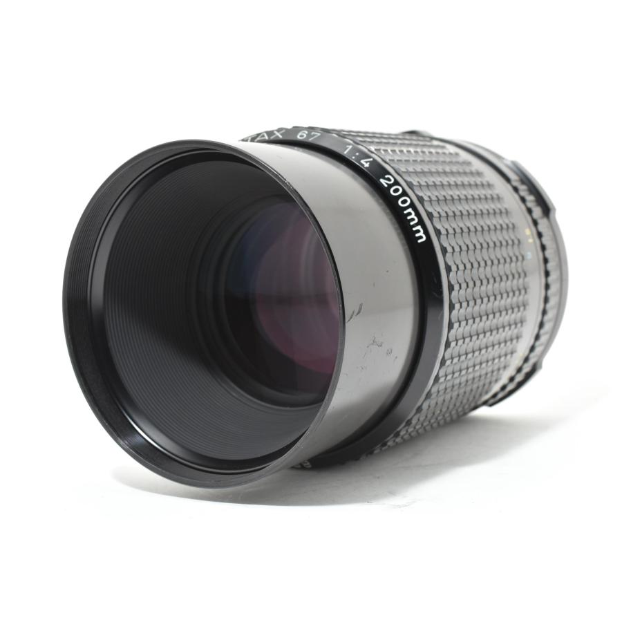 PENTAX67 望遠レンズ付き ペンタックス ◇◇ 後期 極美品 SMC PENTAX 67 200mm f/4 MF 中判 望遠