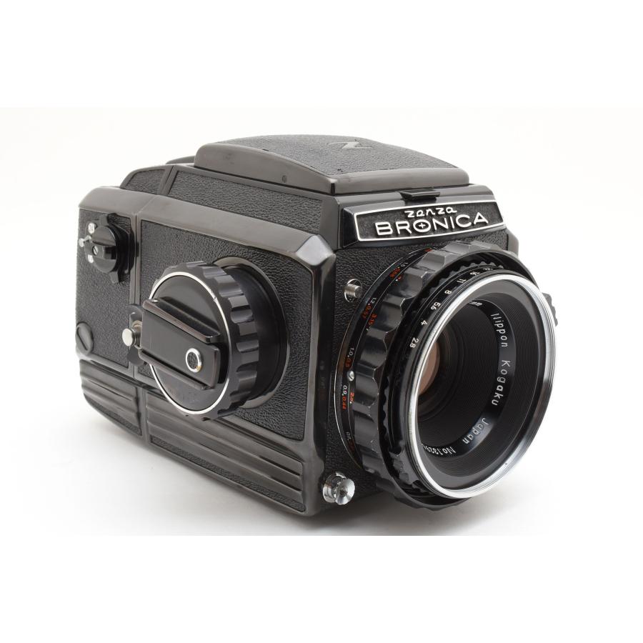 ◇◆ 極美品 ゼンザ ブロニカ Zenza Bronica S2 A S2A フィルムカメラ + P 75mm f2.8 中判 レンズ 動作確認済 4460 ◆◇の画像