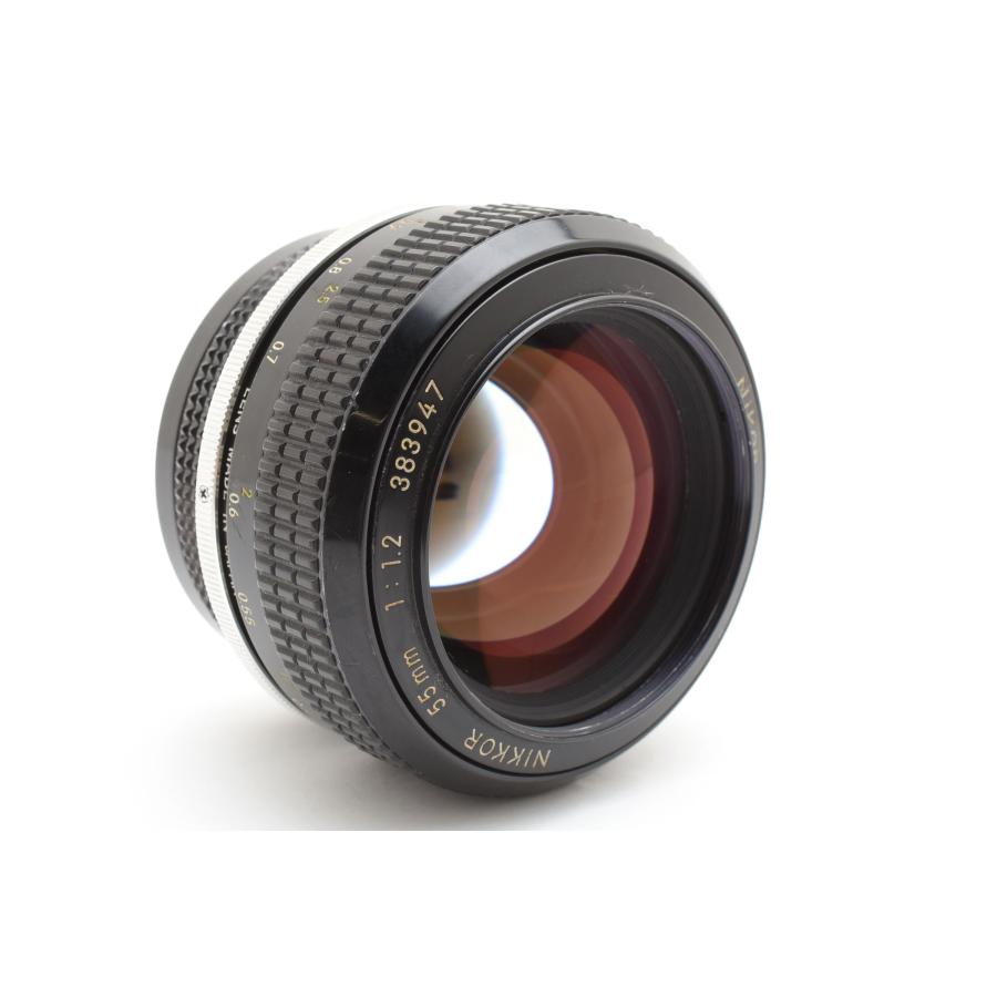 ◇◇ 完動美品 ニコン Nikon New ニッコール Nikkor 55mm f/1.2 non Ai