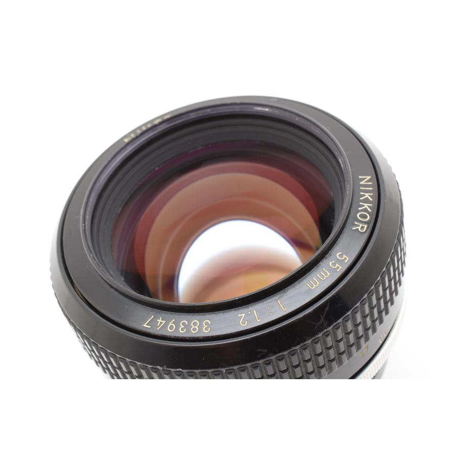 ニコン Nikon 55mm f/1.2 レンズ 一眼レフ 動作確認済 4472 ◇◇ 完動美品 ニコン Nikon New ニッコール Nikkor 55mm f/1.2 non Ai