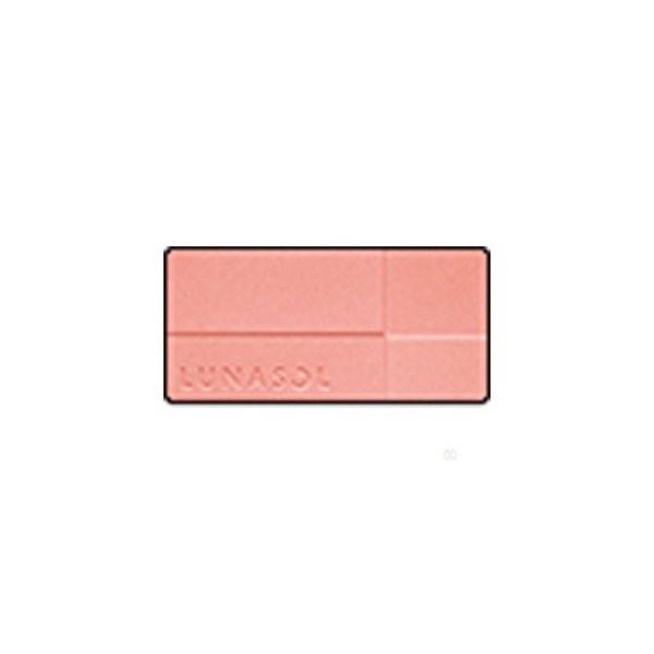【ゆうパケット送料無料】カネボウ LUNASOL ルナソル カラーリングシアーチークス 01 Light Coral Pink｜vely3