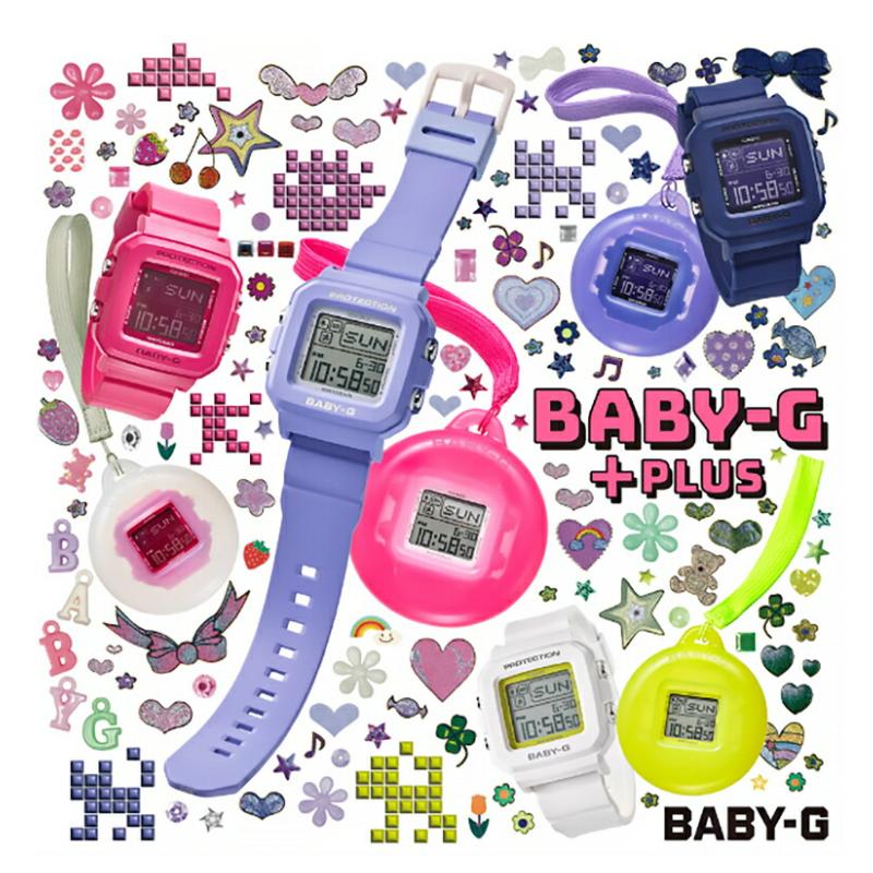 5月17日発売新製品 CASIO BABY-G＋PLUS BGD-10K-2JR｜vencer-watch｜07