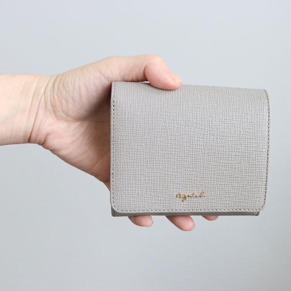 アニエスベー ボヤージュ agnesb.VOYAGE 財布 二つ折り財布 レディース 天然皮革 ロゴ HW11-01 ブランド プレゼント 春財布 母の日 アニエスベー ボヤージュ agnesb VOYAGE 財布 二つ折り財布 レディース 天然皮革 HW11