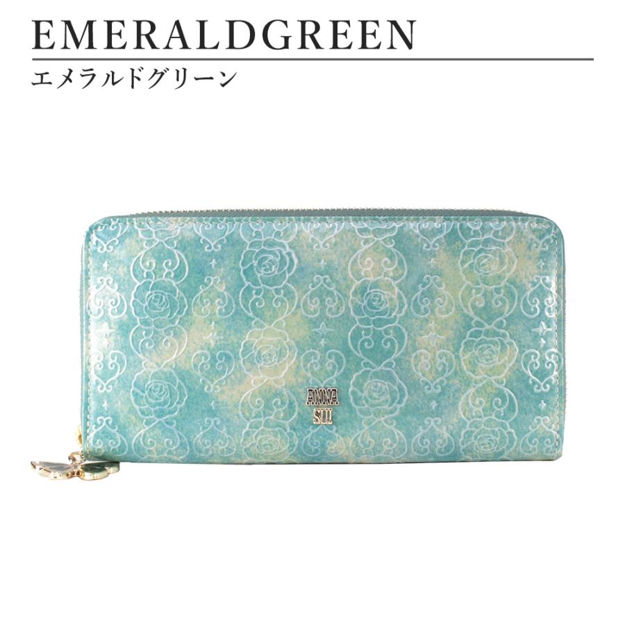 ANNA SUI アナスイ 財布 長財布 レディース ラウンドファスナー ANNA SUI アナスイ 財布 長財布 レディース ラウンドファスナー
