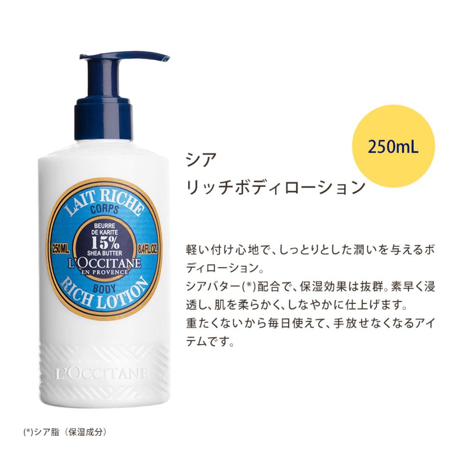 L'OCCITANE（ロクシタン） ボディ用乳液 リッチボディローション シア