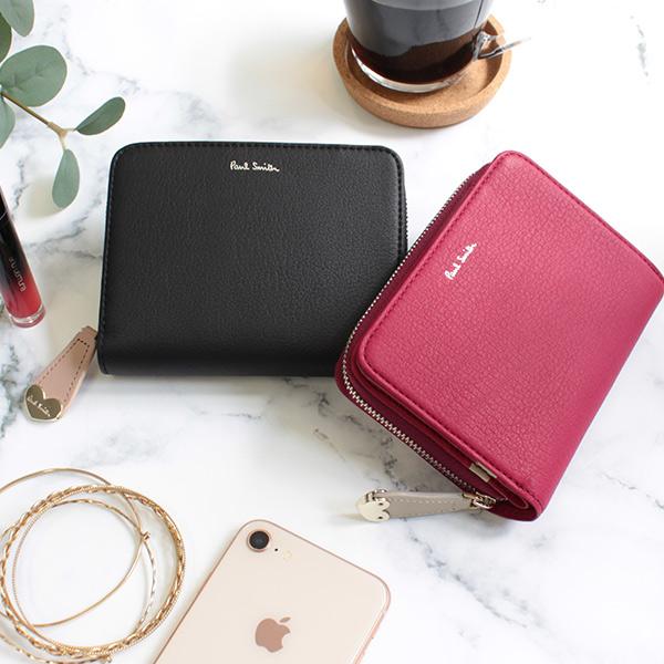 ポールスミス 財布 レディース 二つ折り財布 ハートプル2 PWU914 ポールスミス 財布 レディース 二つ折り財布 ハートプル2