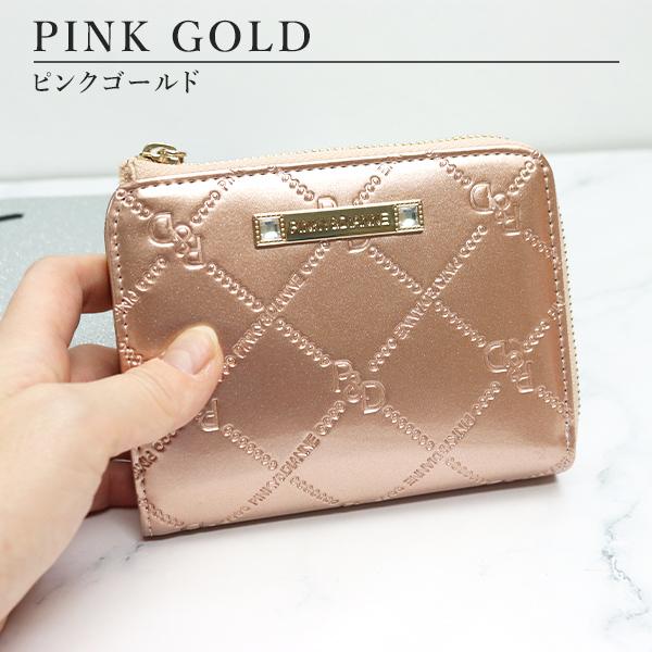 PINKY&DIANNE ピンキー&ダイアン財布 レディース ラウンド折り PINKY&DIANNE ピンキー&ダイアン財布 レディース ラウンド折り