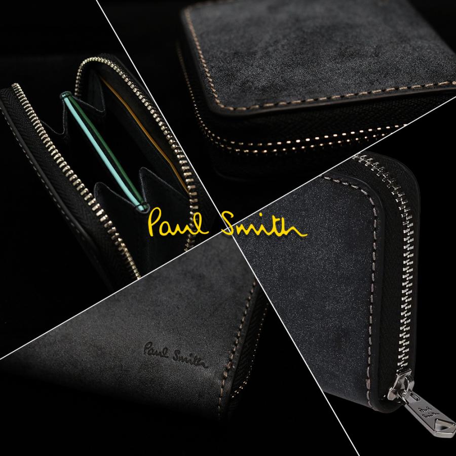 Paul Smith（ポール・スミス） メンズ ワックスレザー コインケース