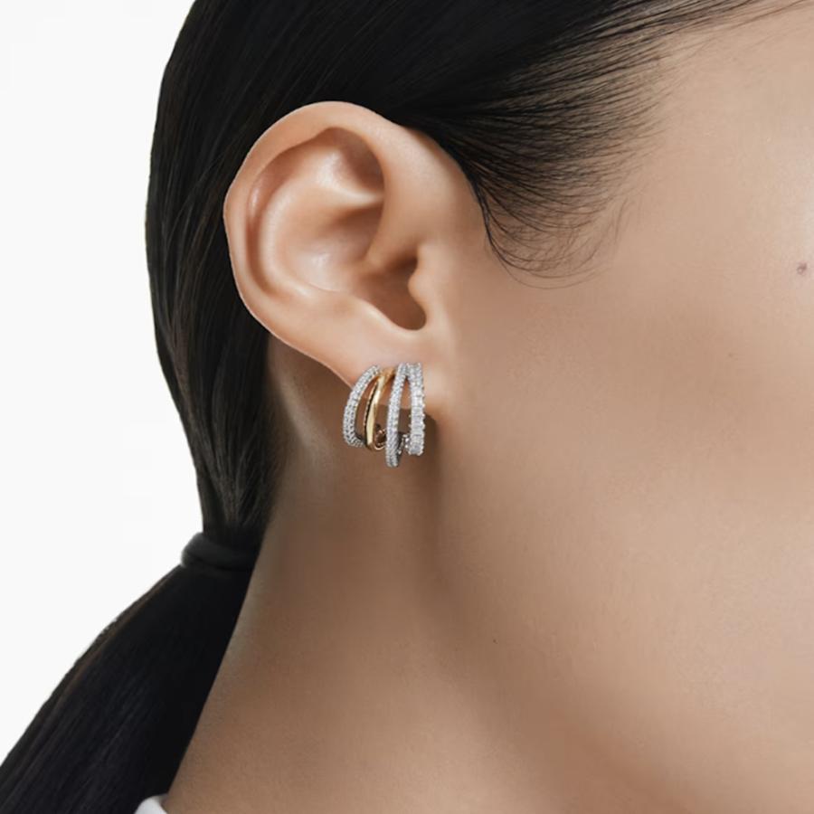 SWAROVSKI スワロフスキー Hyperbola フープピア 純正ギフト包装 SWAROVSKI スワロフスキー Hyperbola フープピア 純正ギフト包装