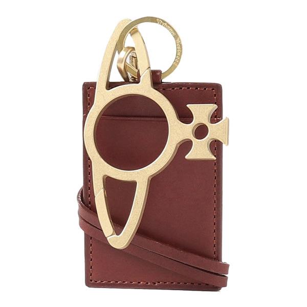 大勧め メンズ 収納 Icカード パスケース 定期入れ レディース ヴィヴィアン 本革 母の日 プレゼント ブランド 3818bt0 Clips Orb カラビナ レザーストラップ付き 牛革 パスケース 定期入れ カラー レッド Hakunamatatagrill Com